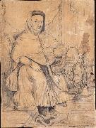 unknow artist Portrait of the Begum Sumroo oil painting picture wholesale